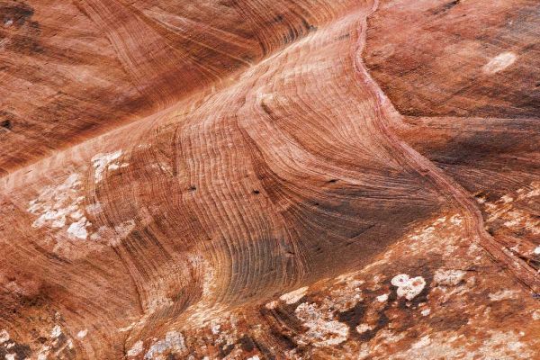 UT, Glen Canyon Patterns in rock formation